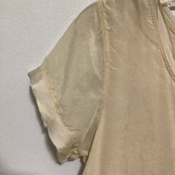 GIULIA Silk Tunic Dress with Lace Detailing Size XS - Picture 5 of 14